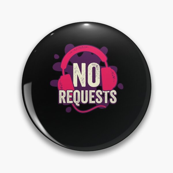 Item preview, No Requests DJ Job Profession Disc Jockey Gift designed and sold by Marcid95.