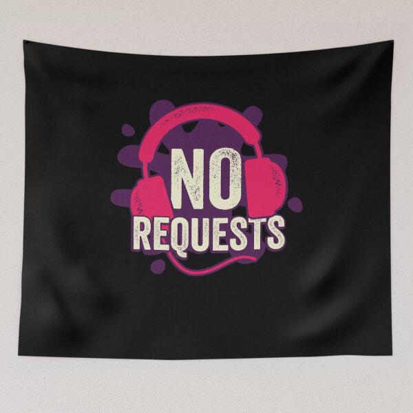 Item preview, No Requests DJ Job Profession Disc Jockey Gift designed and sold by Marcid95.