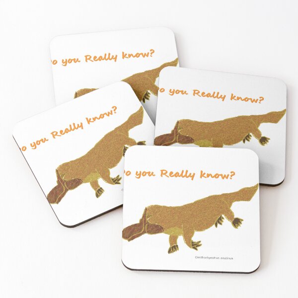 Item preview, Do you really know? Platypus designed and sold by NatureDesigned.