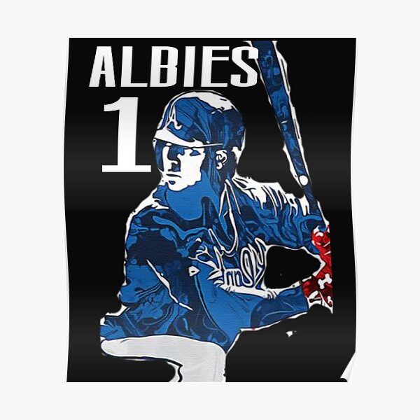 Atlanta Braves: Ozzie Albies 2022 Poster - Officially Licensed MLB