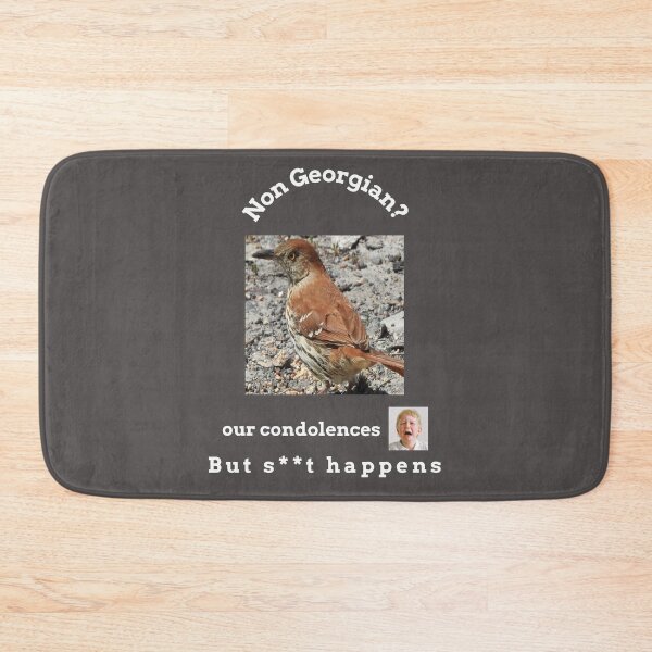 Item preview,  "Condolences to non Georgian"  (white text) designed and sold by skoumpourdides.