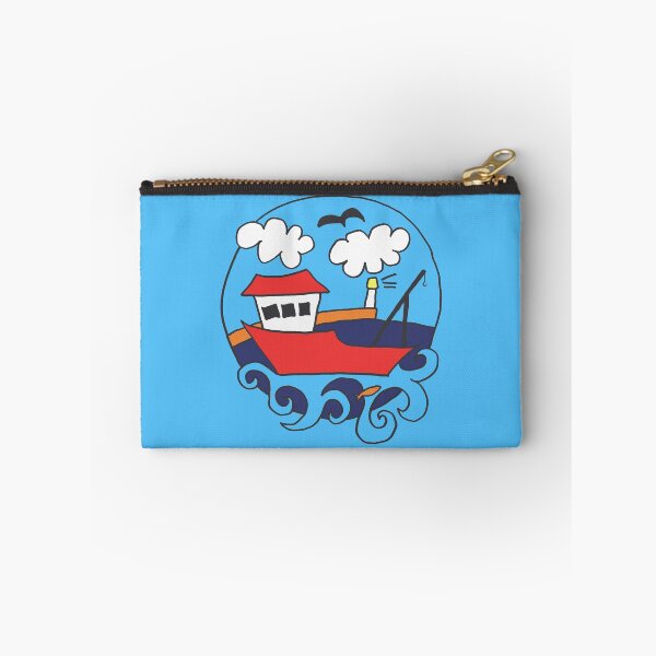 Item preview, Red Fishing Boat designed and sold by Moti Black.
