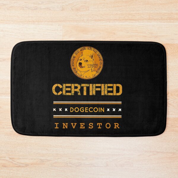 Item preview, Certified Dogecoin investor designed and sold by mwebba2005.