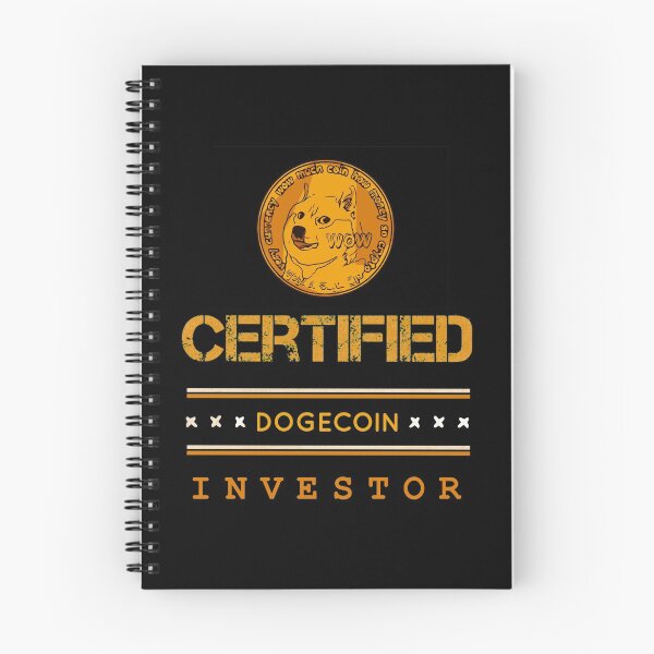 Item preview, Certified Dogecoin investor designed and sold by mwebba2005.