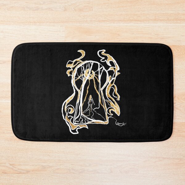 Item preview, Single Line - Behind the Door (White) designed and sold by MaxencePierrard.