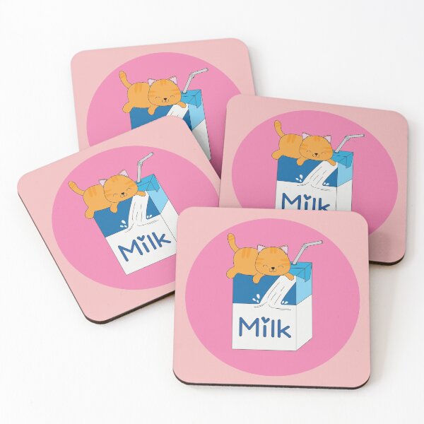 Item preview, Milk and kitty designed and sold by ArtExperience.