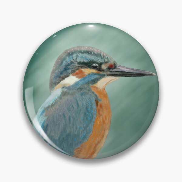 Item preview, Kingfisher bird designed and sold by crazymel.