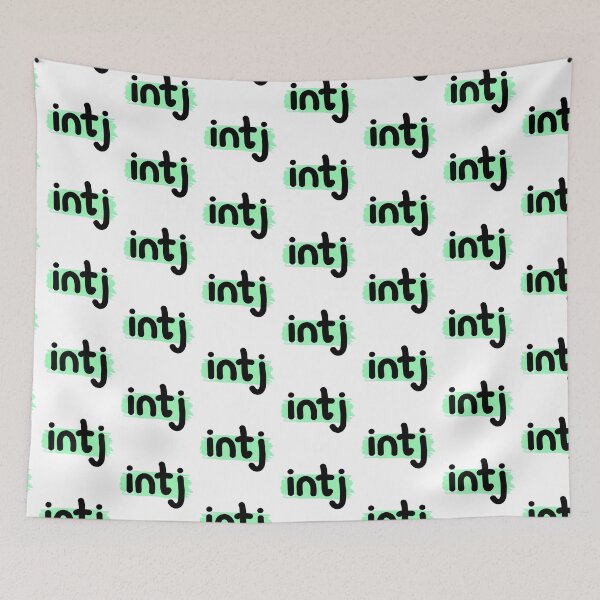 Item preview, INTJ MBTI 16 personalities green designed and sold by MirkasDesign.