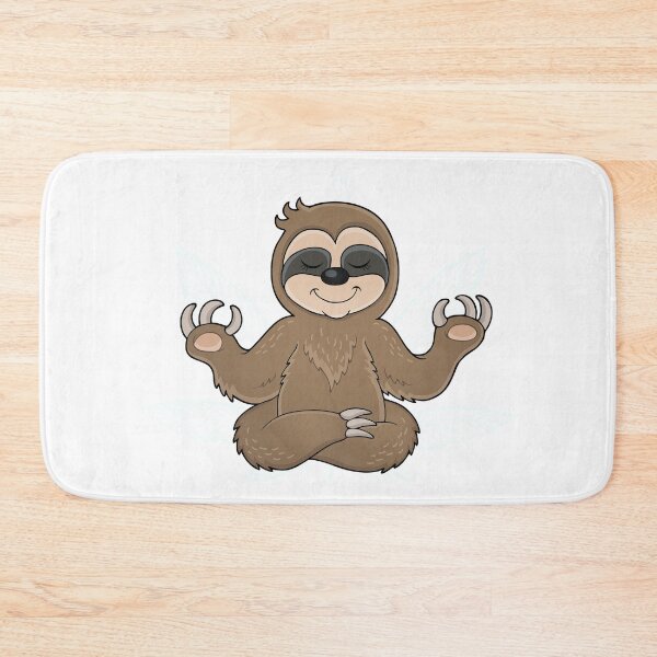 Item preview, Sloth Stoner Meditating | Sloth | Meditating Sloth designed and sold by AlfaEcho.
