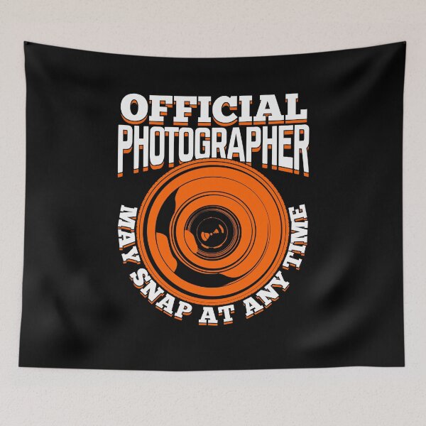 Item preview, Official Photographer May Snap At Any Time designed and sold by Marcid95.