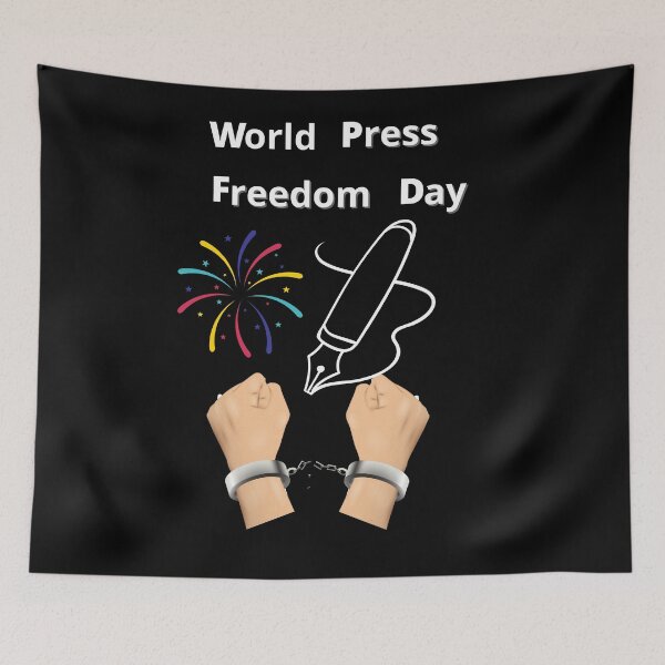 Item preview, World Press Freedom Day designed and sold by Mealamin.