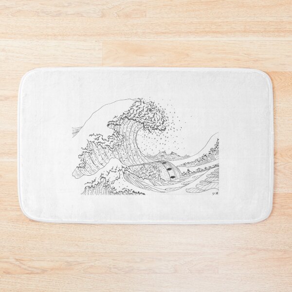 Item preview, Great Wave off Mata Nui designed and sold by Jerzilla-Art.