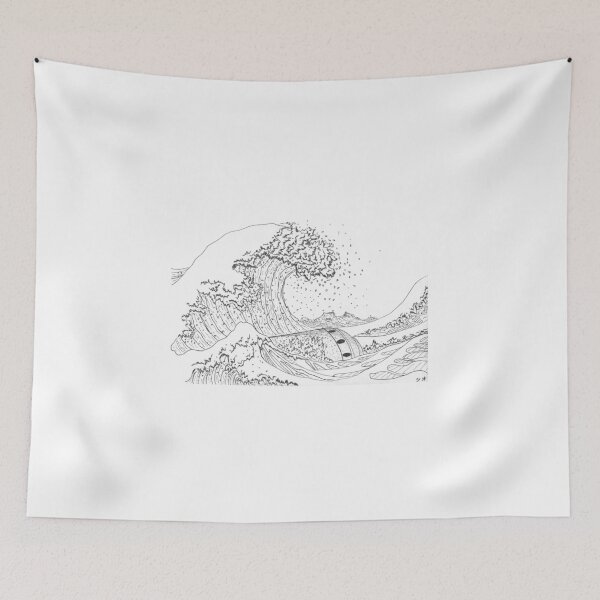 Item preview, Great Wave off Mata Nui designed and sold by Jerzilla-Art.