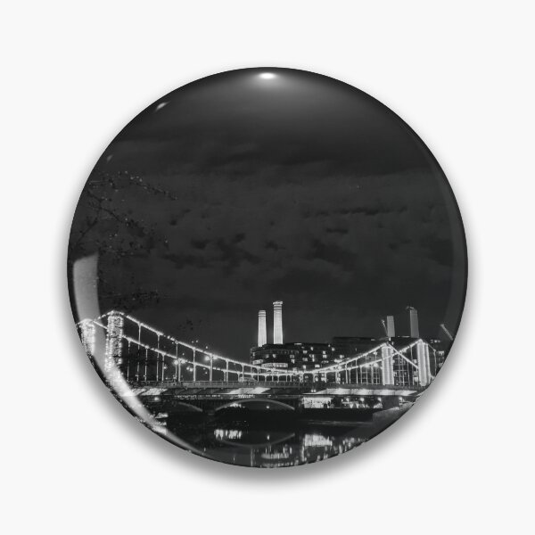 Item preview, Chelsea Bridge and power station designed and sold by PoetDobbyArt.