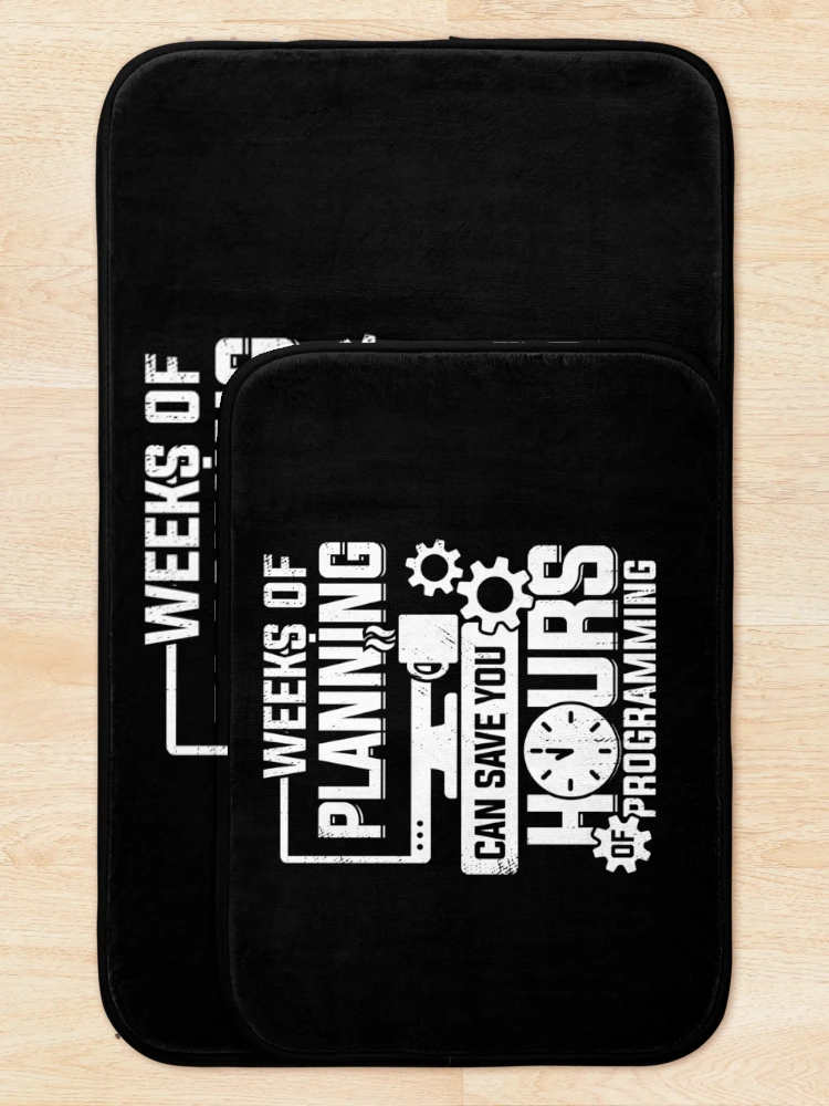 Thumbnail 5 of 6, Bath Mat, Programming Code Coding Programmer Coder Gift designed and sold by Marcid95.