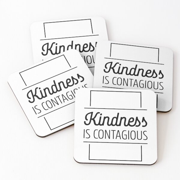 Item preview, Kindness is Contagious - Motivational Gift designed and sold by DiogoCalheiros.