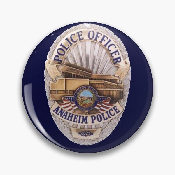 Item preview, Anaheim California Police Badge designed and sold by Lawrence Baird.