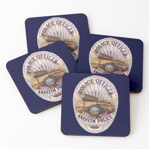 Item preview, Anaheim California Police Badge designed and sold by Lawrence Baird.