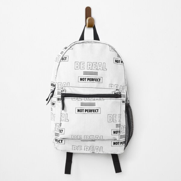 Item preview, Be Real Not Perfect - Motivational Gift designed and sold by DiogoCalheiros.