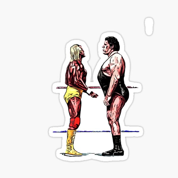 Hogan Vs. Andre Sticker