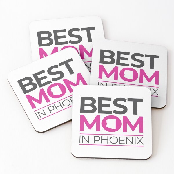 Item preview, Best Mom In Phoenix (pink/gray) designed and sold by OddPop.