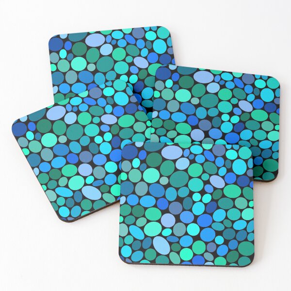 Item preview, Pebbles Blue Green Black designed and sold by Owen1976.