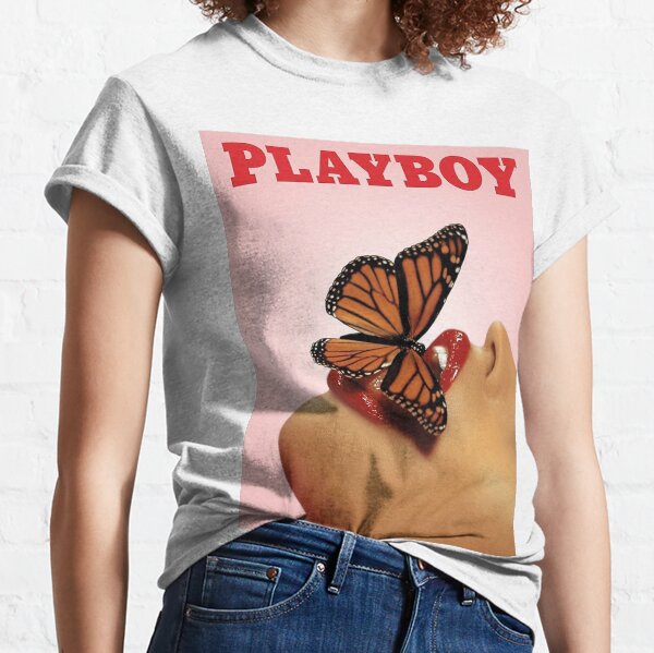 missguided playboy butterfly shirt