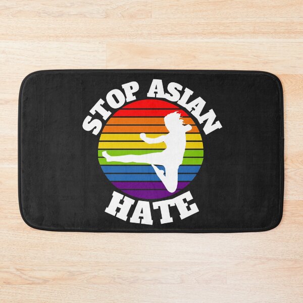 Item preview, Stop Asian Hate (Flying Kick) designed and sold by UnboundFull.
