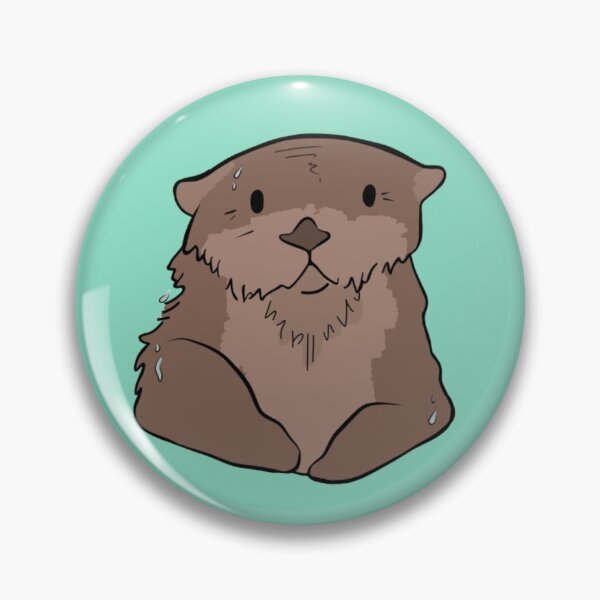 Artikelvorschau, feuchter Otter entworfen und verkauft von tinyfoxfriends.