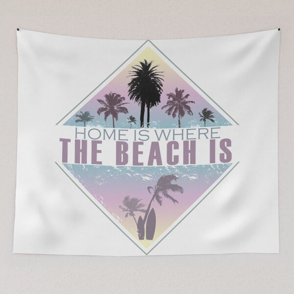 Item preview, Home Is Where The Beach Is designed and sold by cotros.