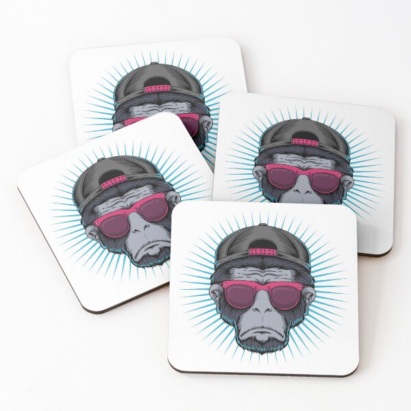 Item preview, Monkey head eyeglasses designed and sold by sevenforArt.
