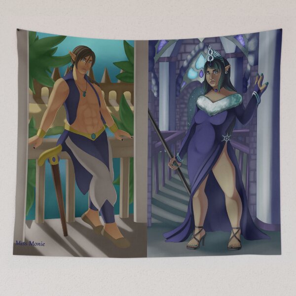 Item preview, King of Sand/Queen of Snow designed and sold by MissMonie.