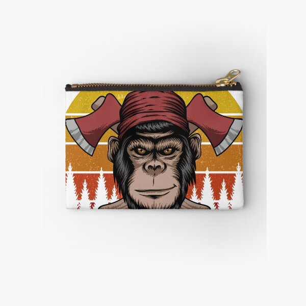 Item preview, Monkey lumberjack designed and sold by sevenforArt.