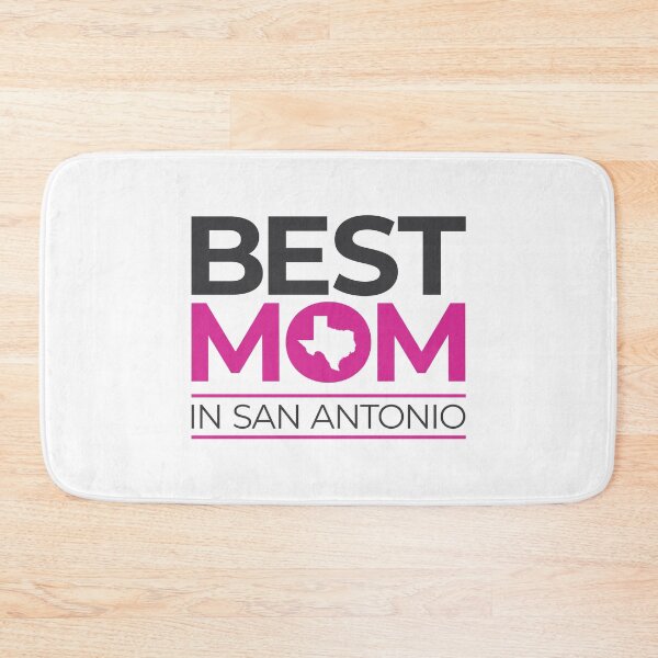 Item preview, Best Mom In San Antonio (pink/gray) designed and sold by OddPop.