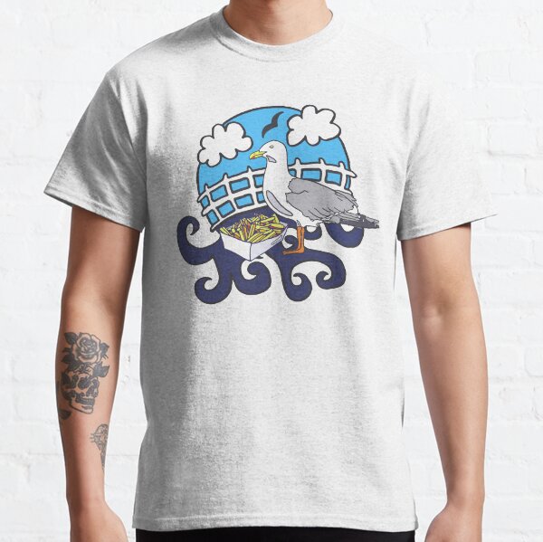 Seagull and Chips Classic T-Shirt