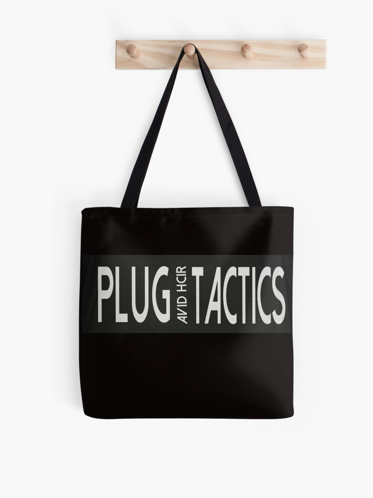 Bolsa de tela «Diva Wear - Plug Tactics - Diseño en blanco y negro Marca de  ropa AVID HCIR» de AVIDHCIR1 | Redbubble