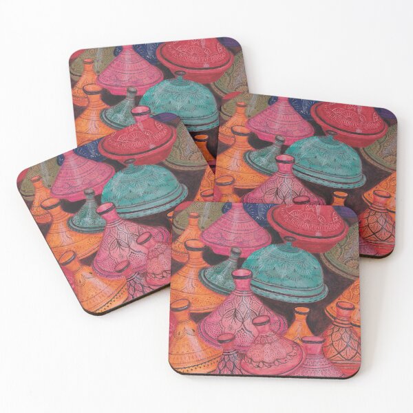 Item preview, Colorful tajines designed and sold by Carolin Bentbib.