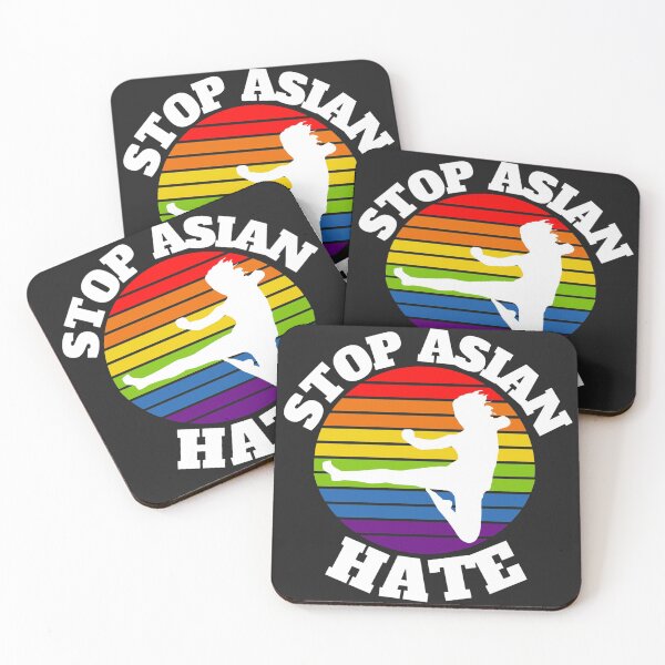 Item preview, Stop Asian Hate (Flying Kick) designed and sold by UnboundFull.