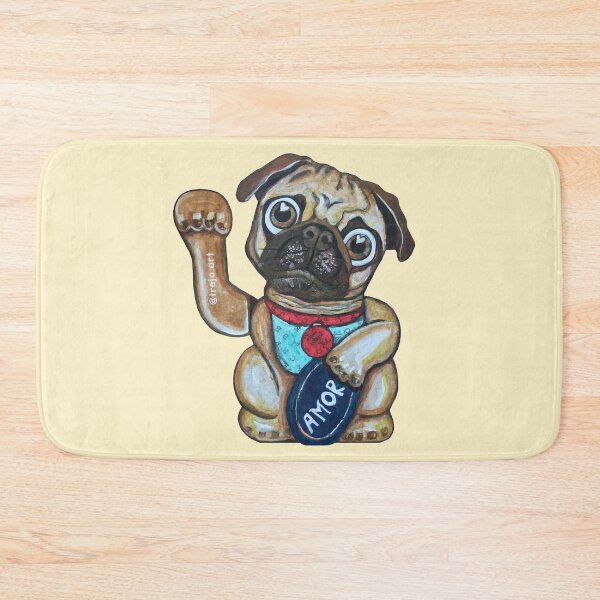 Item preview, PUG MANEKI NEKO designed and sold by TR3JO ART.
