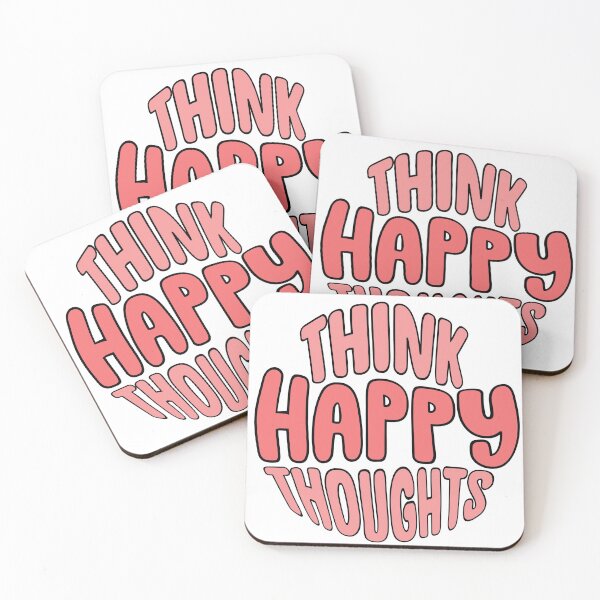 Item preview, think happy thoughts designed and sold by brynn412.