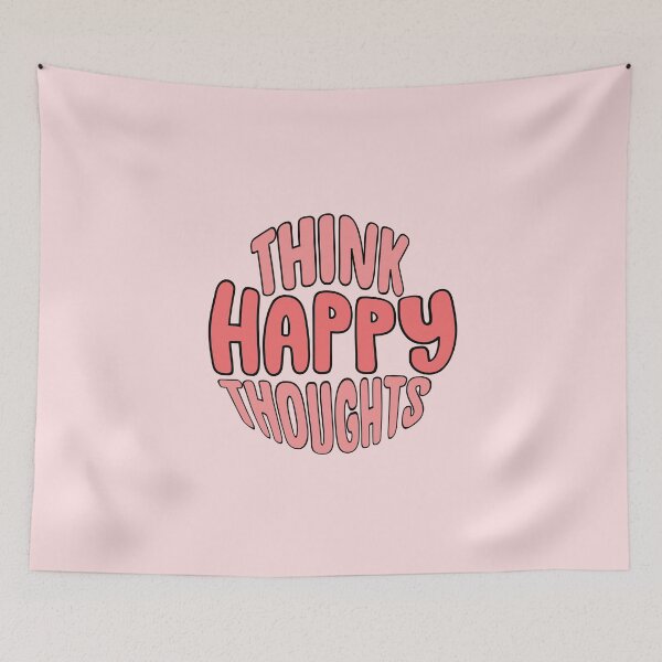 Item preview, think happy thoughts designed and sold by brynn412.