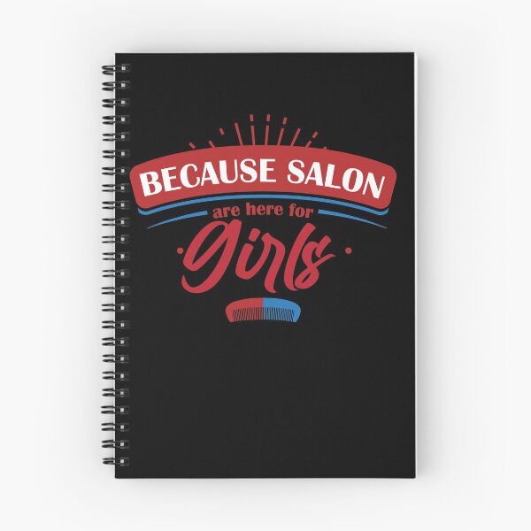 Item preview, Because Salons are for Girls designed and sold by TheFlipRepublic.
