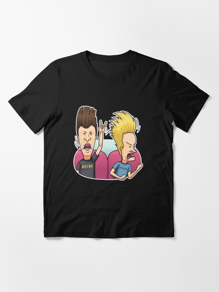Alternate view of Beavis and Butthead Enjoying their time Essential T-Shirt