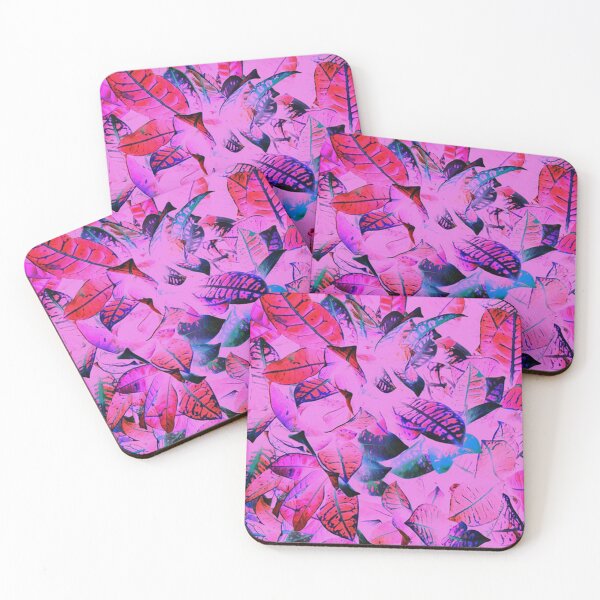 Item preview, Natural Pink Crotons Print designed and sold by Lupijr.