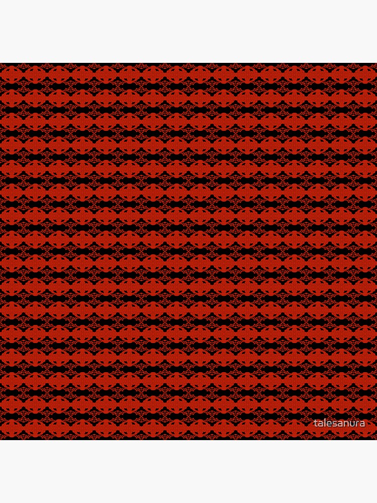 Red & Black Pattern by talesanura