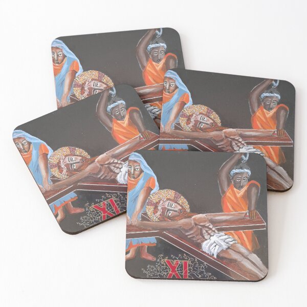 Item preview, JESUS NAILED TO THE CROSS ICON designed and sold by felicityprazak.