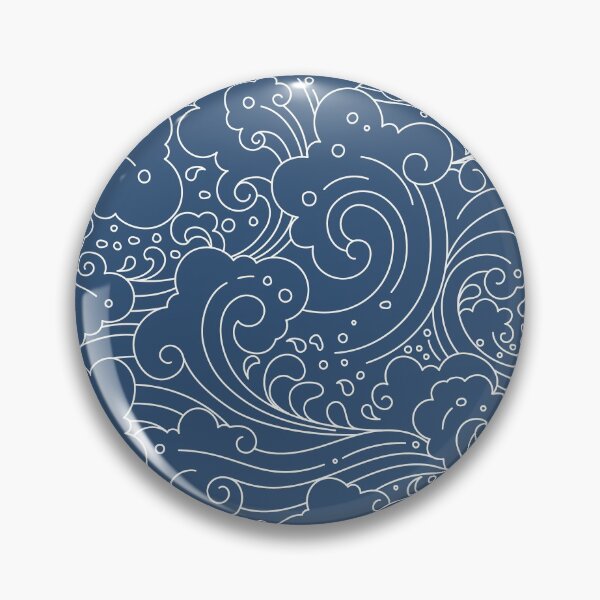 Item preview, japanese waves pattern designed and sold by Northendesigns.
