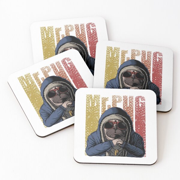 Item preview, Señor perro pug designed and sold by sevenforArt.