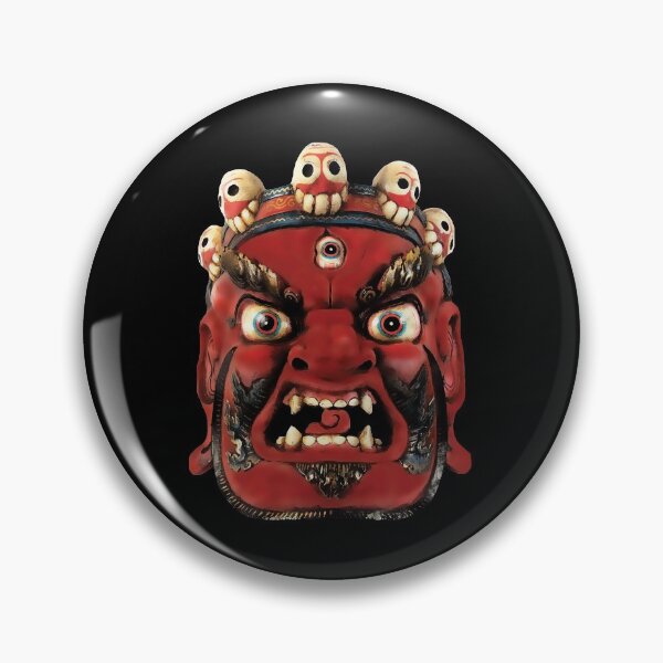Item preview, Red  Mahakala Buddhist Protector designed and sold by pignpix.
