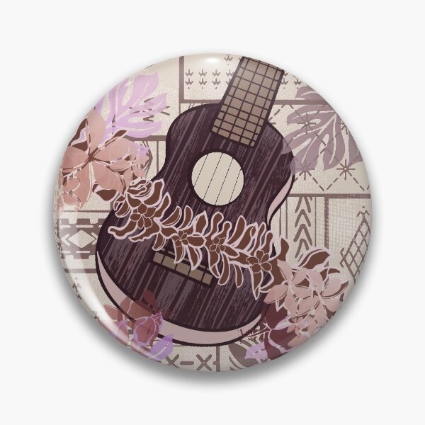 Item preview, Hawaiian - Samoan Ukelele Grunged Shirt Print designed and sold by sunnthreads.